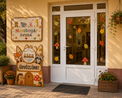 Őszi dekoráció+ egyedi logó