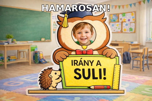 Ovis Ballagási dekoráció- kukucs bagoly