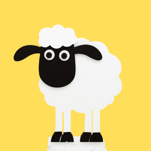 Shaun, a bárány-Hungarocell dekoráció