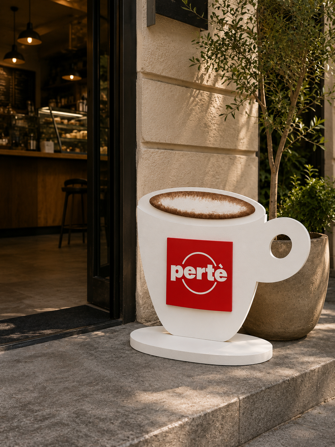 Caffè Pertè dekoráció – 100 cm