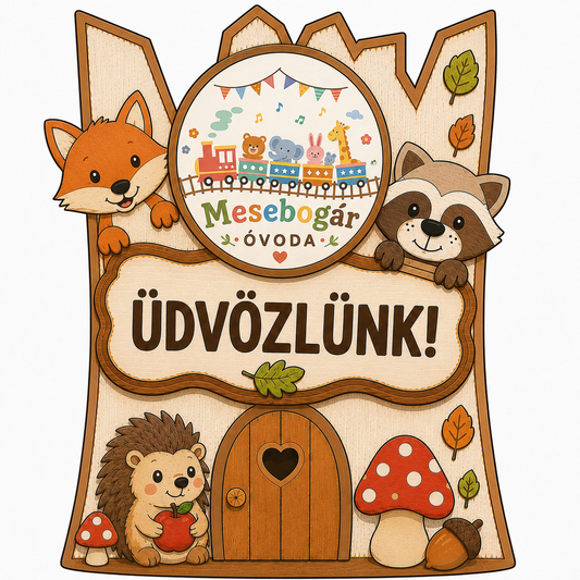 Őszi dekoráció+ egyedi logó